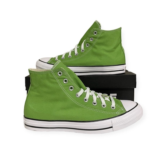 NEW Converse Chuck Taylor All Star Hi Canvas Unisex Sneakers - Matcha Color - Picture 2 of 11
